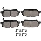 SCITOO D1432 Front Ceramic Brake Pads Sets Fit For