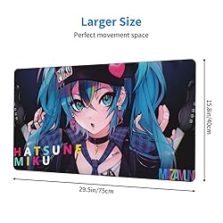 Large Gaming Mouse pad Anime Mouse pad Desk pad