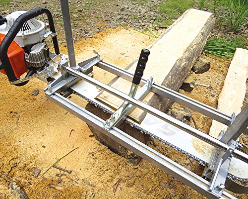Farmertec Portable Chainsaw Mill 24 Inch Holzfforma Planking Milling Saw Log Equipment Bar Size from 14'' to 24'' - Thumbnail 6
