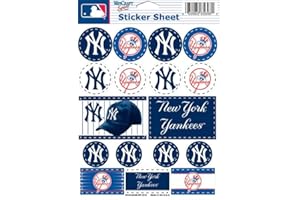 Wincraft MLB Vinyl Sticker Sheet