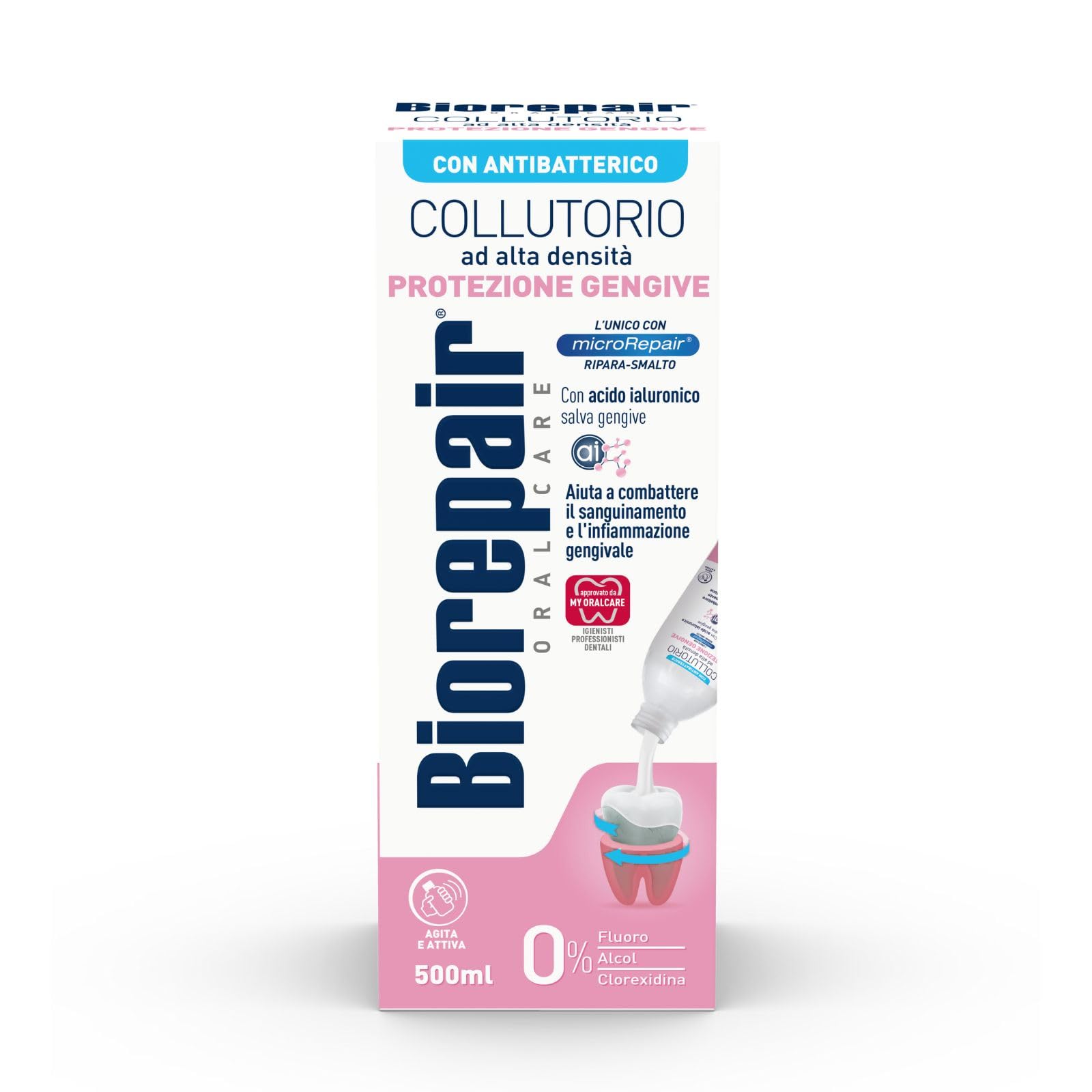 Biorepair Oral Care Collutorio Protezione Gengive 500 ml