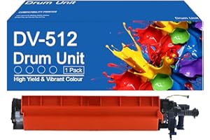 AENERN DV-512 Developer Unit Compatible for Konica Minolta A2XN03D A2XN0KD A2XN0ED A2XN08D Developer Unit Work for Konica Minolta Bizhub C224 C224e C284 C284e C364 C364e C 1 Cyan