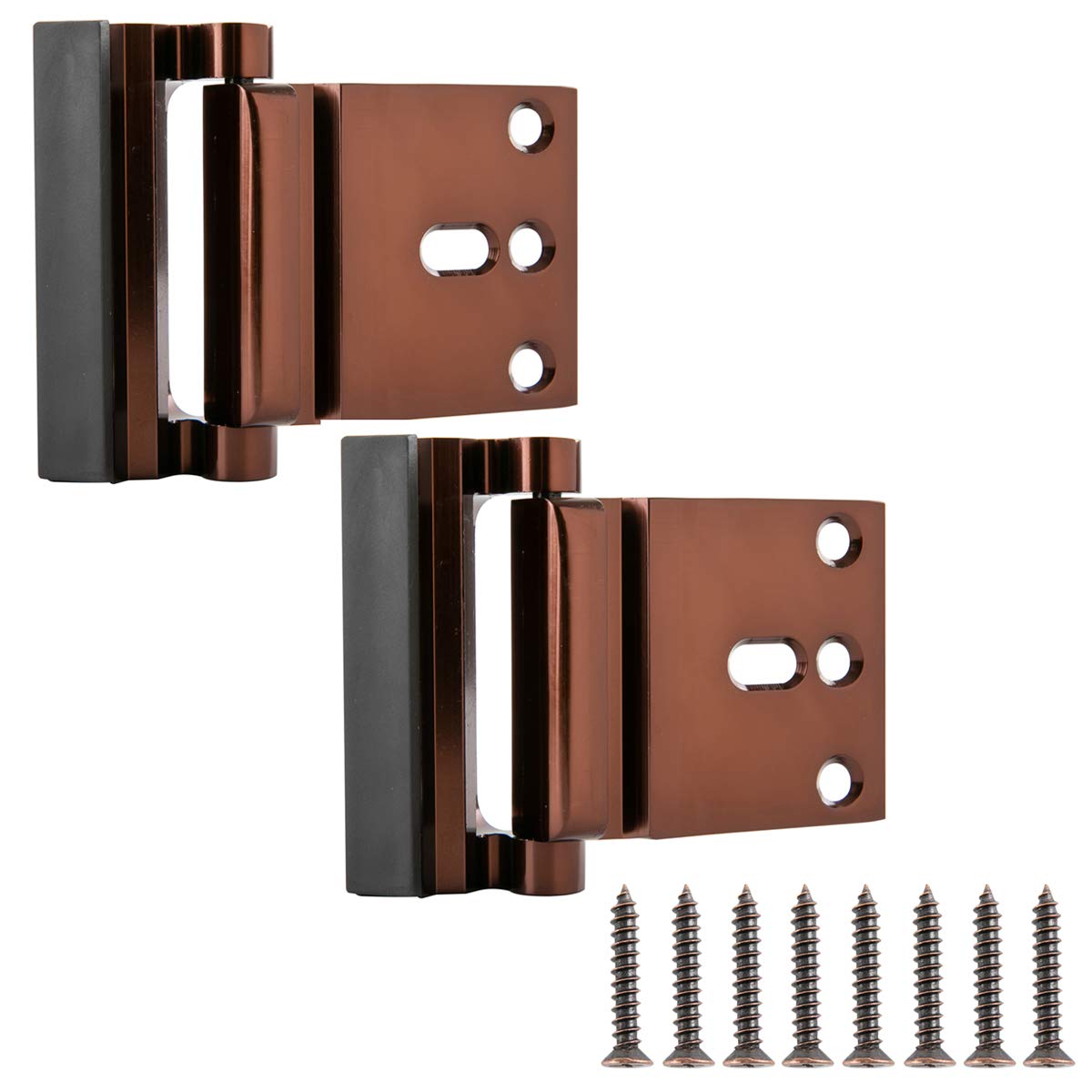 Oil Rubbed Bronze Basics Door Reinforcement Lock 1Pack Hardware Door