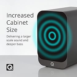 Q Acoustics 3020i Bookshelf Speakers Pair Graphite