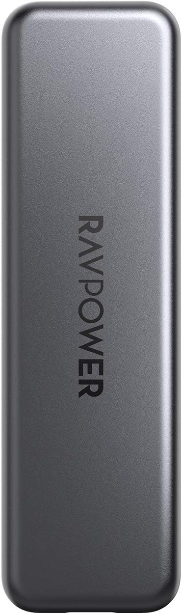 RAVPower Mini External SSD Hard Drive 512GB Portable SSD USB-C Solid State Flash Drive, Up to 540MB/s, NAND Flash & USB 3.1 Gen 2 Interface, ATA Lock