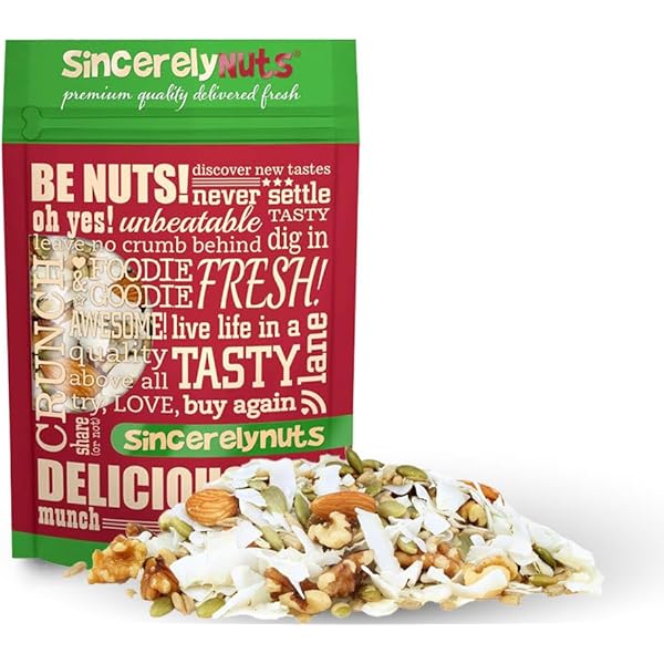 Amazon.com: Sincerely Nuts Omega 3 Trail Mix - Whole Pumpkin