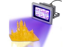 GIANTARM 3D Printer UV Resin Curing Light for SLA/DLP/LCD 3D Printing, Solidify Photosensitive Resin, 405nm UV LED Lights with 60w Output Affect