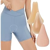 JULZYTH 3pcs Camel Toe Concealer,Adhesive Reusable Silicone Camel Hider Soft Pad,Seamless Anti-Camel Insert Cover, Invisible Toe No Camel Guard for Women Swimsuits, bikini, Yoga pants (Beige)