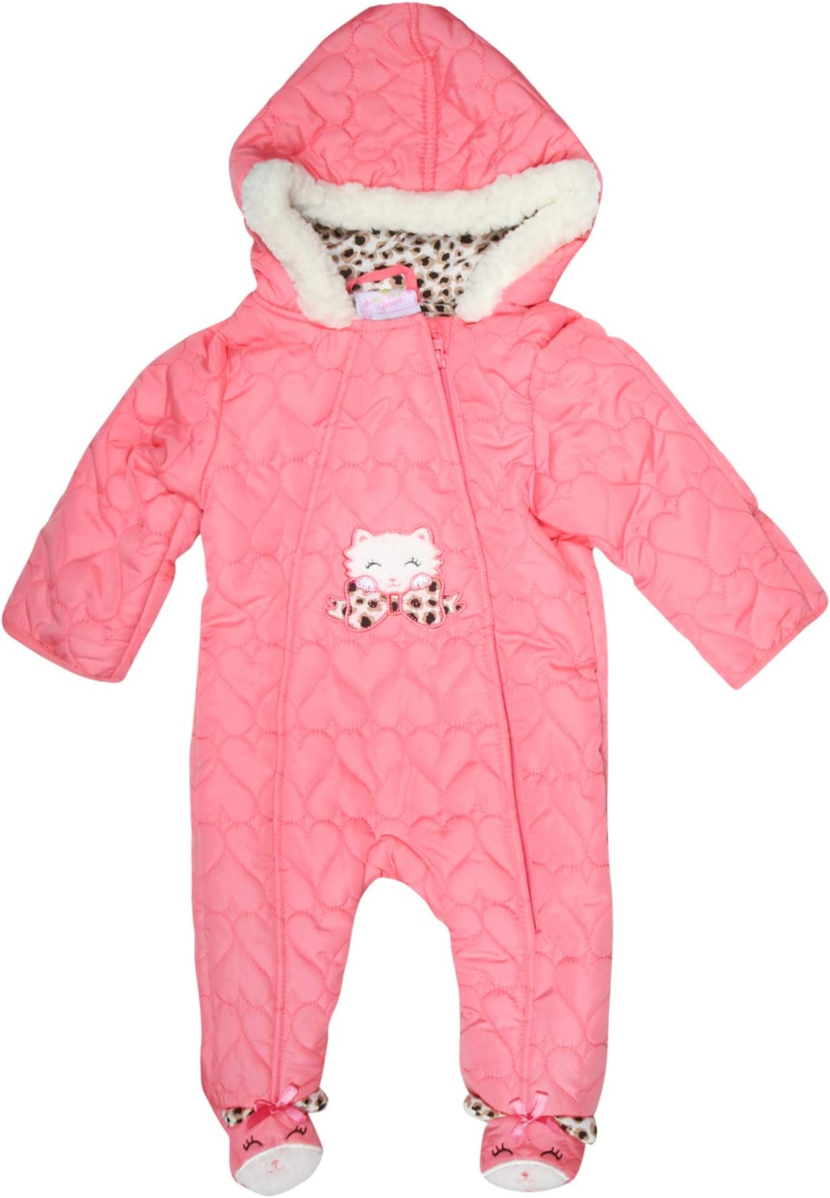 Duck Duck Goose Newborn Baby Boys & Girls Quilted Pram Snowsuit
