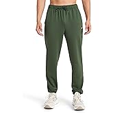 Reebok Mens Velocity Pant, Standard Fit, 31” Inseam, Lightweight Stretch Air Weave Scuba Fabric