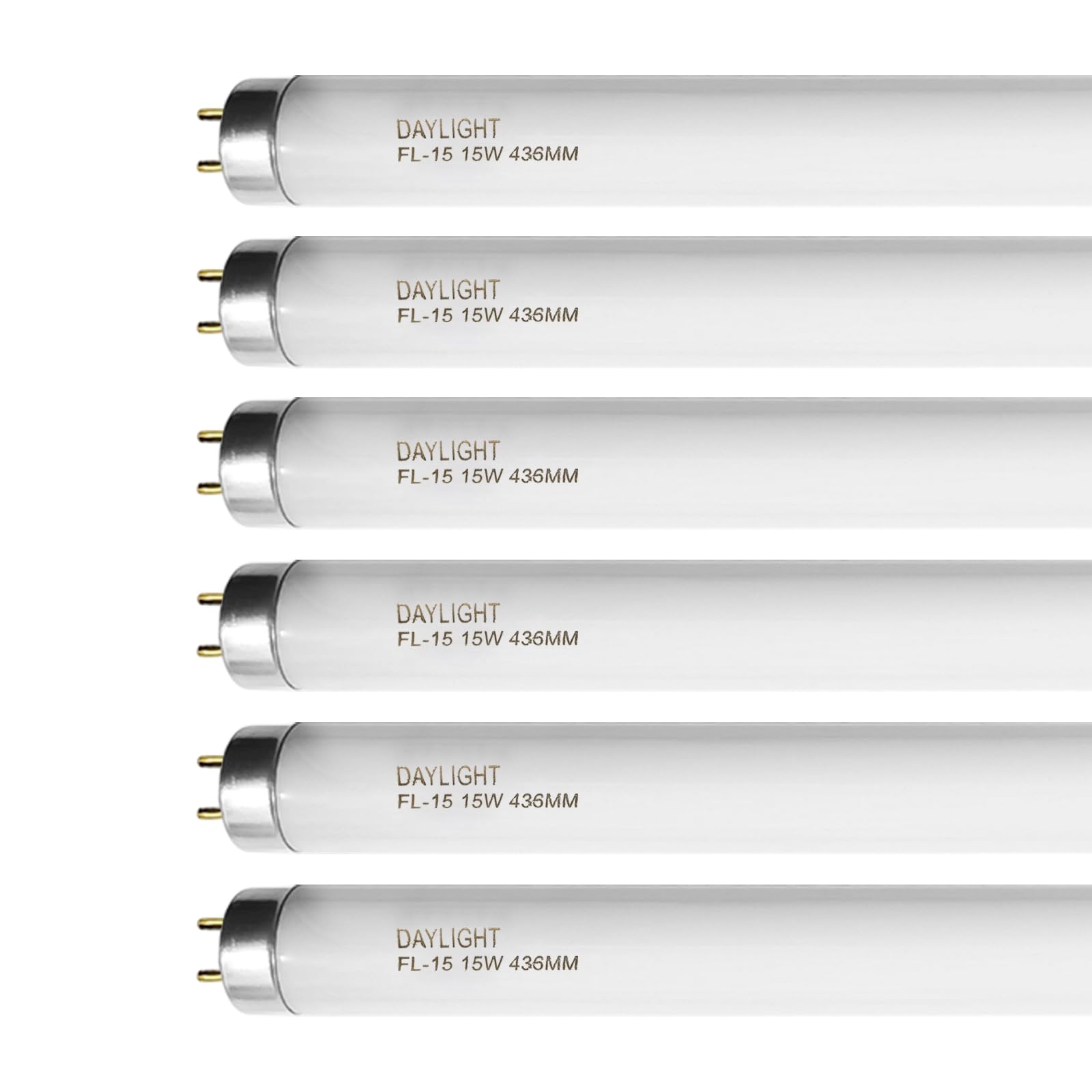 Eiko 15W T8 Fluorescent Tube – F15T8/WW Warm White, G13 Base, 18 Inch Bulb For Fixtures & Signs