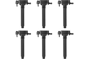 GRIZZLY AUTO Ignition Coil Pack Replacement for Chry 300 2011-2016 Town&Country for Dodge Avenger 2011-2014 Challenge 2011-2018 for Jeep Grand Cherokee Wrangler 3.6L V6 Replaces UF648 C1791 Set of 6