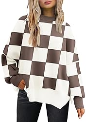LILLUSORY Women's Oversized Batwing Sweaters 2025