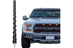 KSaAuto Antenna Fits Ford F-150 2009 2010 2011 2012 2013 2014 2015 2016 2017 2018 2019 Truck| 6.5 Inches Spiral Rubber Antenn