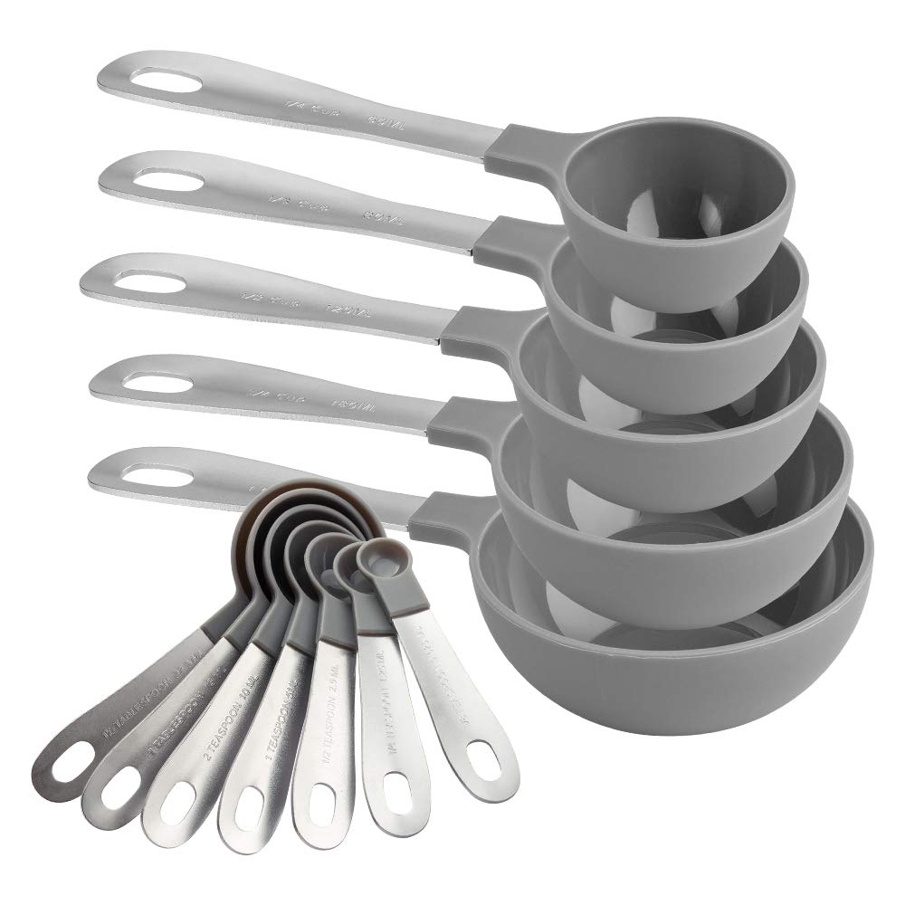 COOK WITH COLOR 12 PC Measuring Cups and Measuring