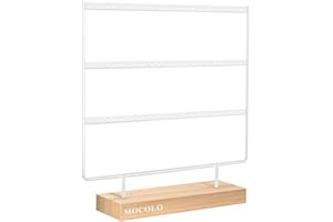 Mocolo Earring Organizer Stand, Earring Display Stand, Earring Holder for Hanging Earrings