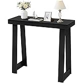 VEVOR 36 in Console Table, Modern Desk Behind The Couch, Wooden Rectangle Entrance Desk, Narrow Long Sofa Table Accent Stand,