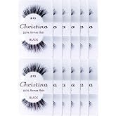 Christina 12 Pack False Eye Lashes Style 43