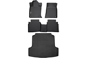 Wailtnb-Car Floor Mats for Nissan Altima 2019-2025 All Weather Floor Mats Cargo Mat Car Mat for Altima Waterproof Full Set Accessories Black 2025