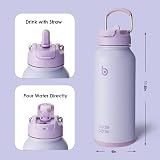BOTTLE BOTTLE 950ml Insulated Stainless Steel Water Bottle with Straw & Pill view 4