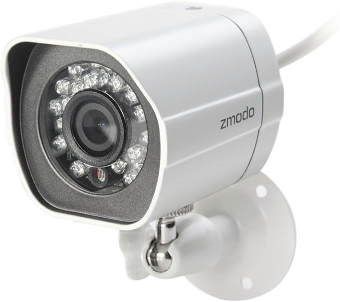 Amazon Com Zmodo 720p Hd Ip Camara De Red Spoe Al Aire Ultima Intervension Color Blanco Camera Photo