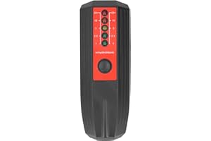 Portable EMF Meter Magnetic Field Detector Electromagnetic Radiation Tester (Black)