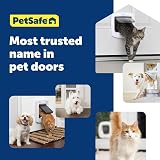 PetSafe Manual-Locking Cat Flap 4-Way Lock White Energy Efficient view 7