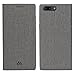 One Plus 5 case,Feitenn Premium Flip Leather PU Wallet case Sleep Wake up Smart Cover with Stand Kickstand Card Holder Magnetic Closure Slim Fit Cover case for One Plus Five Oneplus 5 1+5 2017 (Gray)