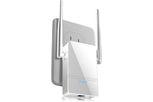 BLAPIPLA 2024 Newest WiFi Extender Signal Booster, 4X Faster, Covers Up to 10000 sq.ft and 40 Devices, Powerful Long Range Internet Repeater with Ethernet Port, Wireless Amplifier for Home- Quick Setup