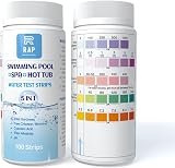 RAP Water Testing 5 in 1 Test Strips for Pools, Hot Tubs & Spas - 100 Count view 2