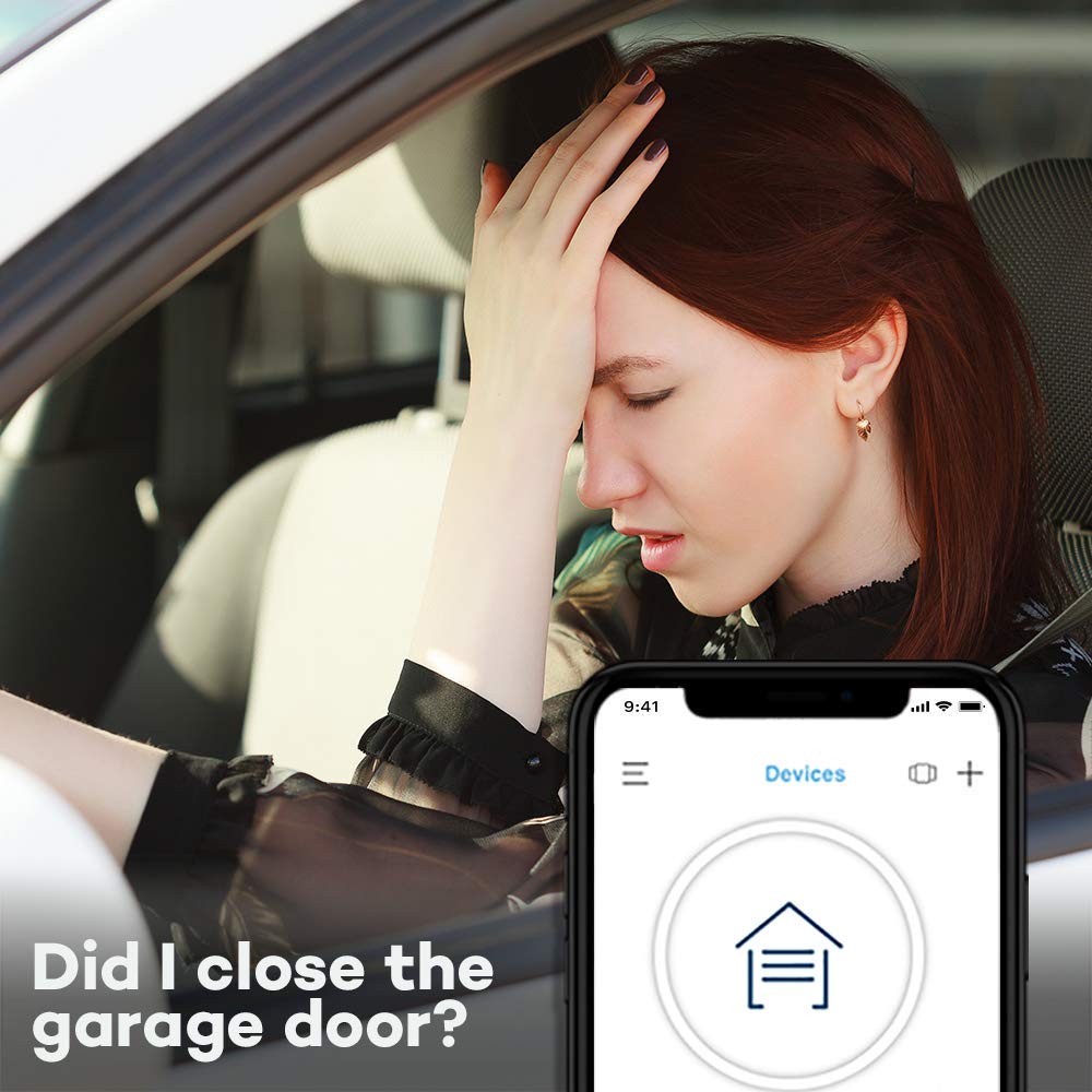 CRAFTSMAN 1/2 HP Smart Garage Door Opener - myQ Smartphone Controlled - Chain Drive, Wireless Keypad Included, Model CMXEOCG472, Red - View 5