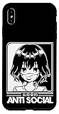 iPhone XS Max Anti Social Anime Otaku Kawaii Manga