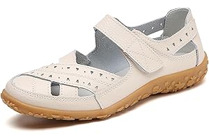 Comfortable Womens Casual Shoes with Hook and Loop Closure Daily Wear Seasons Versatile Design Relaxed Outfits