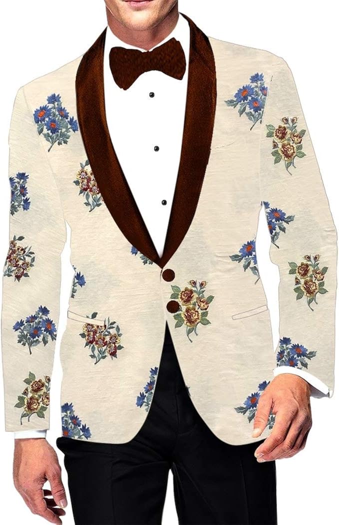 cream blazer mens