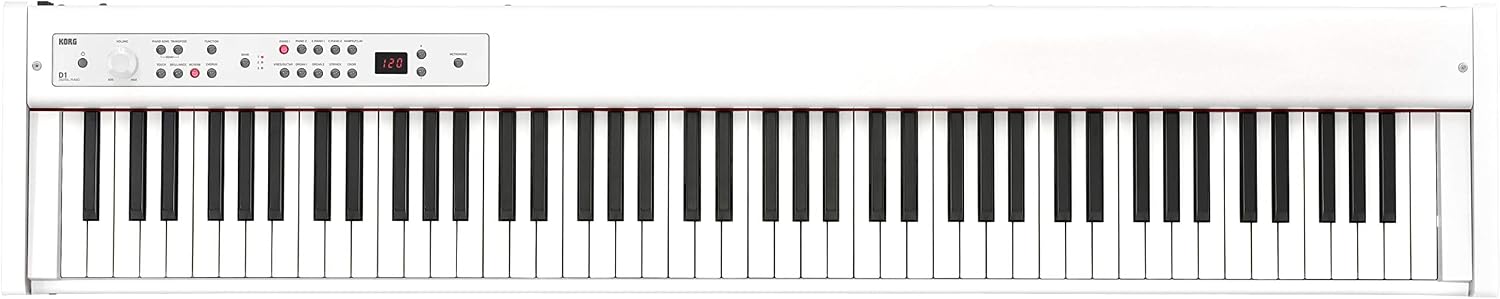 Korg - D1 88 Key Digital Stage Piano - White D1-WH, 88-Key - Image 4