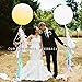 Giant balloons 36-Inch Round Balloons - 6 Pack Big Latex Lemon Yellow Balloons