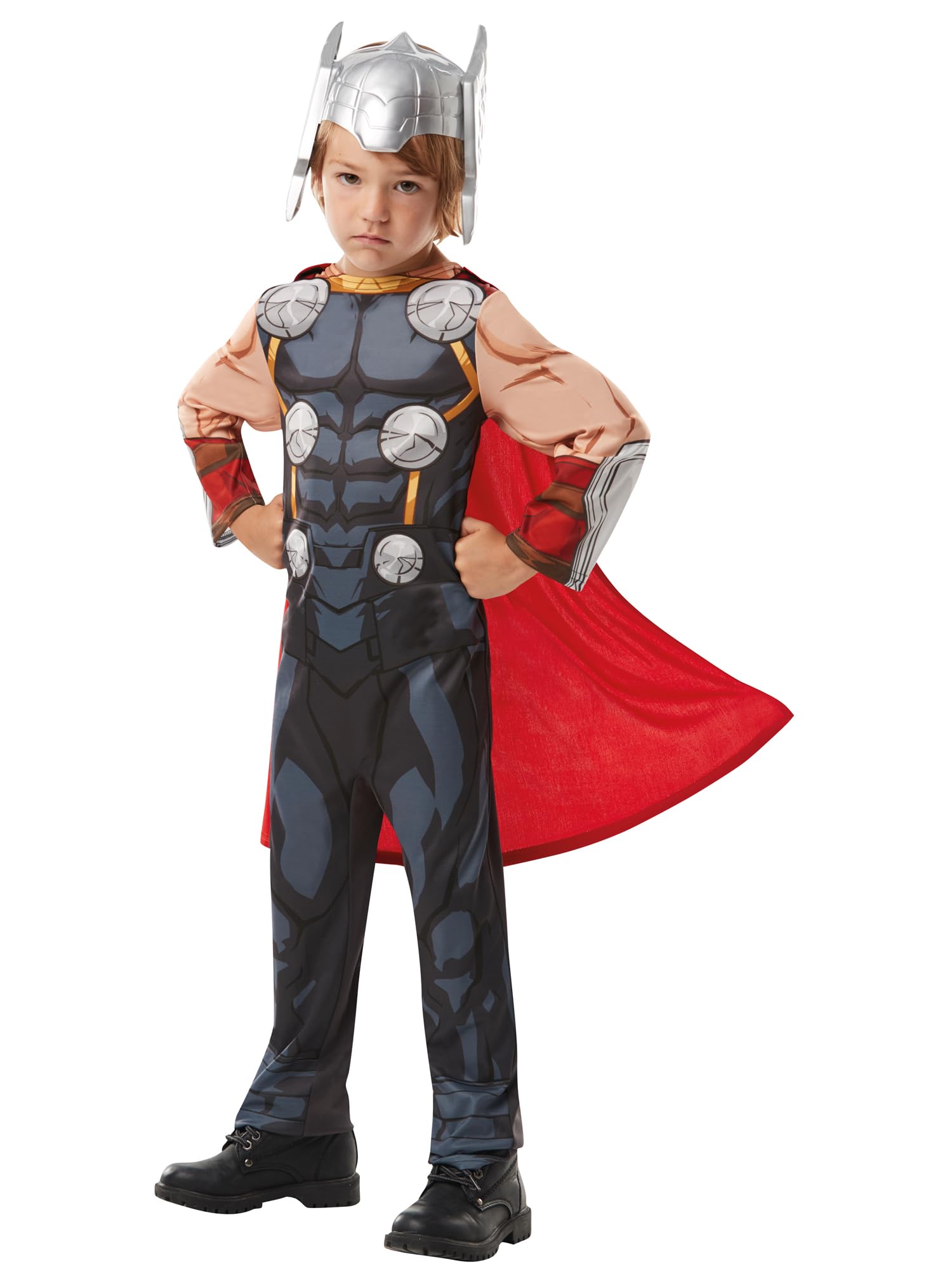 Rubies 640890 9-10 Marvel Avengers Thor Classic Child Costume, Boys, One Size Halloween