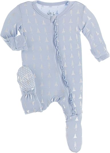 kickee pants ruffle footie