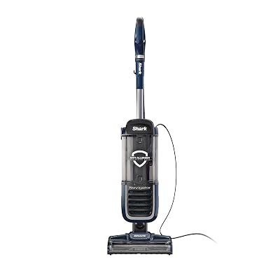 Shark NV151 Navigator Swivel Pro Complete Upright Vacuum with HEPA Filtration, Swivel Steering, Pet Power Brush, Crevice Tool & Upholstery Tool, for Pet Hair & Multi-Surface Cleaning, Navy