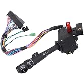 Obaee Turn Signal Multifunction Switch for 99-02 Chevy Silverado, GMC Yukon | Wiper, Cruise Control, Hazard Fits 1999-2002 Chevy Silverado Suburban Tahoe Avalanche, GMC Yukon Sierra Replacement 26100839