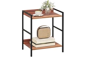 Side Table, Small End Table 17 inch, Narrow Nightstand Bedside Table for Bedroom, Sofa Entryway Table for Livingroom, Outdoor