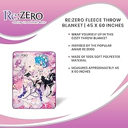 Re:Zero Plush Throw Blanket | Super Soft Fleece
