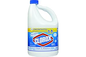 Clorox Concentrated Regular Bleach, 121 OZ (Pack of 3)