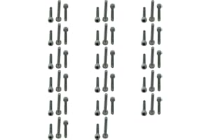 XunLiu Grade 12.9 Alloy Steel Hex Socket Head Cap Screws (50, M4X25)