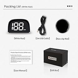 VJOYCAR P20 New Car Speedometer GPS Hud Head Up