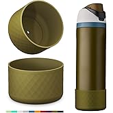 YOUCOX Silicone Boot for Owala Water Bottle, 2PCS Anti-Slip Protective Sleeve for FreeSip/Twist/Flip Water Bottles, BPA Free, Dishwasher Safe, Bottom Bumper Cover Cup Accessories