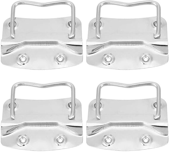 Liukouu Caja de cofre de madera Anillo Manija de elevación Muebles