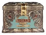 Basilur Gourmet Gift Tea Tin Box 100% Pure Ceylon Black Leaf Tea No Additives Jasper 100 G