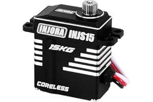 INJORA INJS15 15KG Coreless High Torque Micro Servo for 1/18 1/24 RC Crawler Upgrade