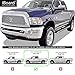 APS Premium 5in 304 Stainless Steel Running Boards Compatible with Dodge Ram 1500 2500 3500 Crew Cab 09-18